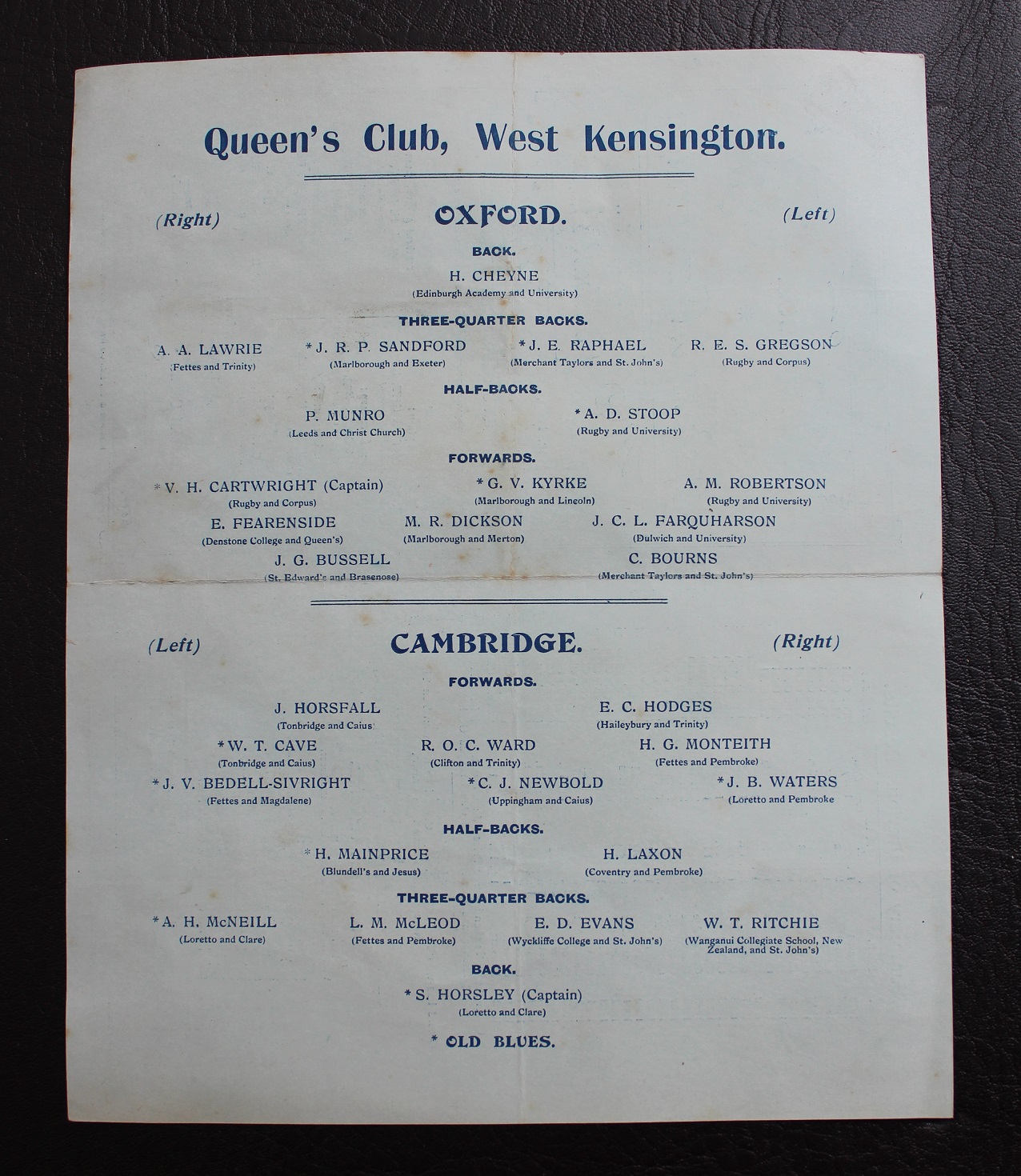 1893 Newport v Cardiff programme (1)